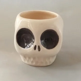 Imagen de Mate de Cerámica Calaverita - Colección Nativas Argentina - Mate de cerámica hecho a mano en torno - Laura Ofelia Cerámica